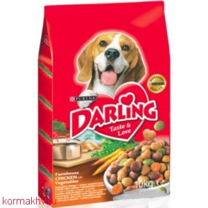 Darling dog (с птицей и овощами)
