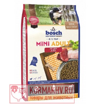 Bosch MINI ADULT ягнёнок и рис