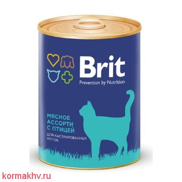Brit Premium с мясом птицы (консервы)