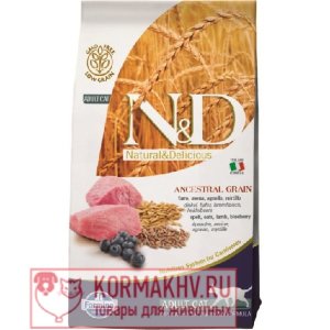 N&D Low Grain Cat Lamb & Blueberry