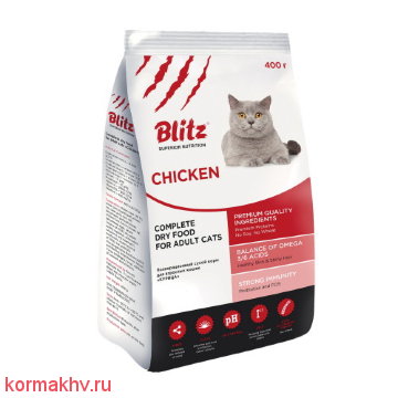Blitz For Adult Cats Chicken