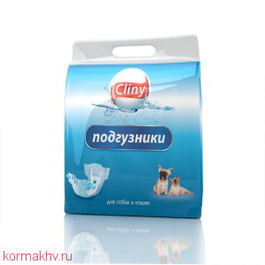 Cliny Подгузники для кошек и собак размер L