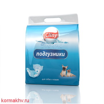 Cliny Подгузники для кошек и собак размер M