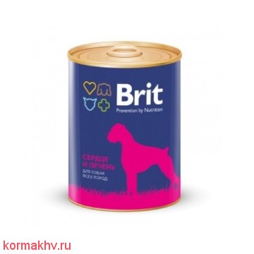 Brit Heart&Liver (консервы с сердцем и печенью)
