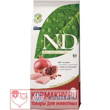 N&D Dog Chicken & Pomegranate Puppy Maxi